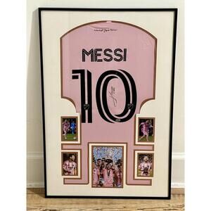 Lionel Messi Hand Signed Inter Miami Jersey with COA